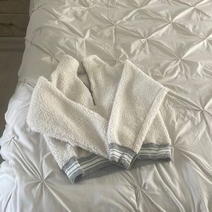 Super cute and cozy Sherpa hoodie from AE!